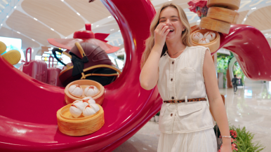 國際體驗官打卡白雲機場T3航站樓 | 于“羊城花冠”中 感受嶺南文化與智慧出行的交融_fororder_1