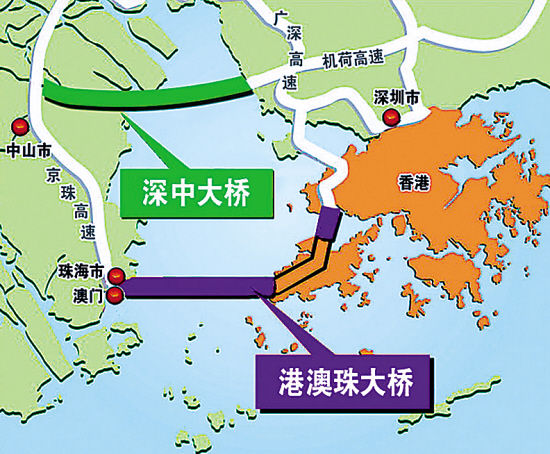 圖片默認標題_fororder_（深中通道示意圖）