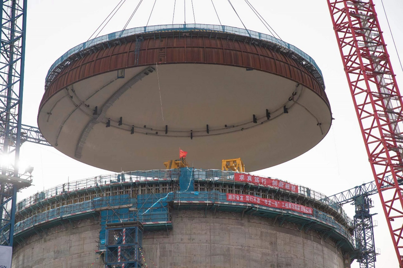 太平嶺核電2號機組成功“加冕”，“華龍一號”批量化建設有序推進