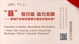 “縣”在行動 動力無限——縣域産業如何重塑中國經濟增長極？