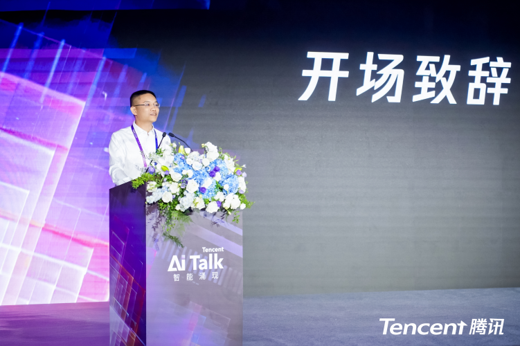 騰訊公司副總裁蔡光忠：從好技術到好産品 AI進入場景突破關鍵期_fororder_騰訊蔡光忠