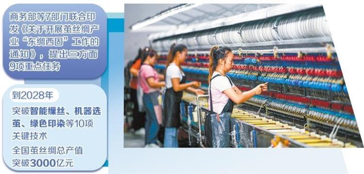 “東綢西固”織就繭絲綢産業新局