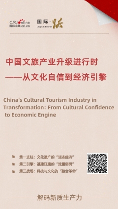 【中國旅遊日】中國文旅産業升級進行時——從文化自信到經濟引擎_fororder_新 豎(1)_副本