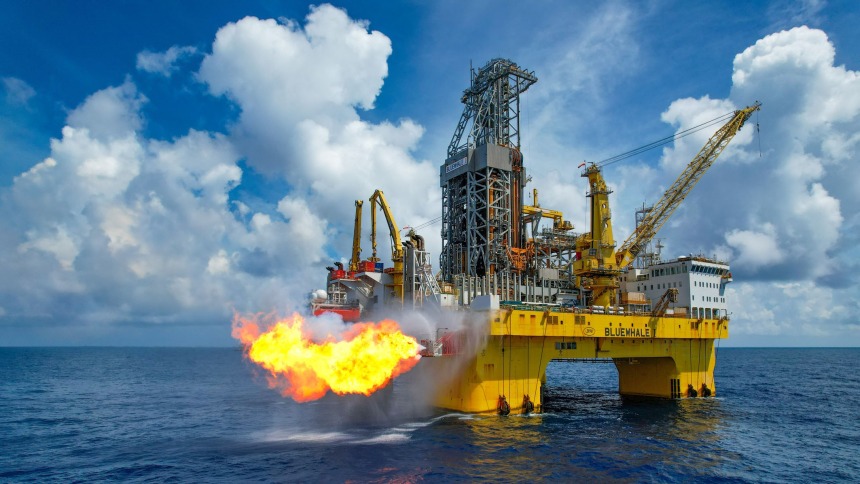 環海南島海上氣田群年産量首次突破千萬噸油當量