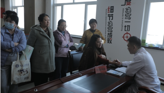 河北蠡縣：“健康護航 精準五進”首站啟動 中醫藥服務走進基層企業_fororder_醫院