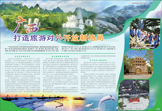 廣西 打造旅遊對外開放新格局