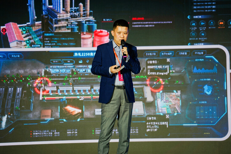 上海寶信軟體服務有限公司副總經理金立：工業互聯網+數字孿生 助推安全生産_fororder_DSC07061-opq411270274