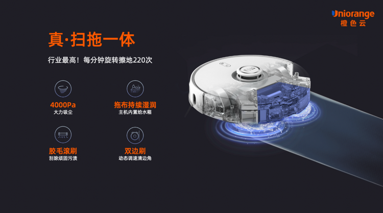 協同研發 為愛共創：橙色雲發佈新一代智慧掃拖機器人i2_fororder_協同研發，為愛共創：橙色雲發佈新一代智慧掃拖機器人i21293