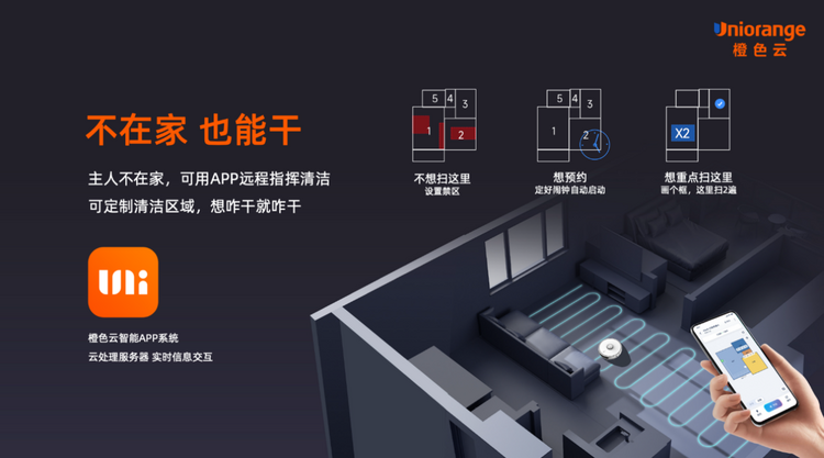 協同研發 為愛共創：橙色雲發佈新一代智慧掃拖機器人i2_fororder_協同研發，為愛共創：橙色雲發佈新一代智慧掃拖機器人i21126