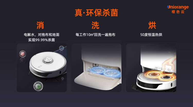 協同研發 為愛共創：橙色雲發佈新一代智慧掃拖機器人i2_fororder_協同研發，為愛共創：橙色雲發佈新一代智慧掃拖機器人i21481