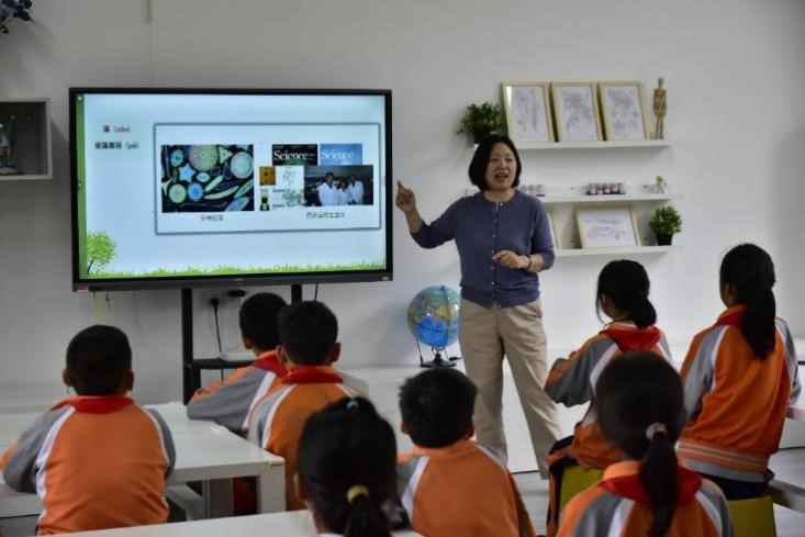 學思想 建新功|中國紅十字基金會在湖北英山援建的10所未來教室交付使用_fororder_圖片3