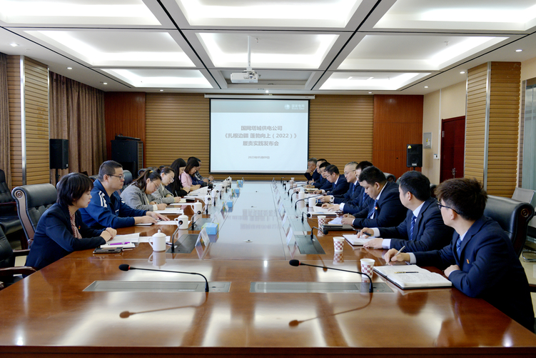 國網塔城供電公司：首次發佈履責實踐書