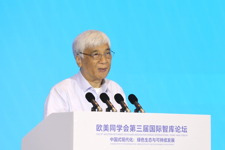 共話綠色未來 歐美同學會第三屆國際智庫論壇探索可持續發展新篇章_fororder_丁會長定圖