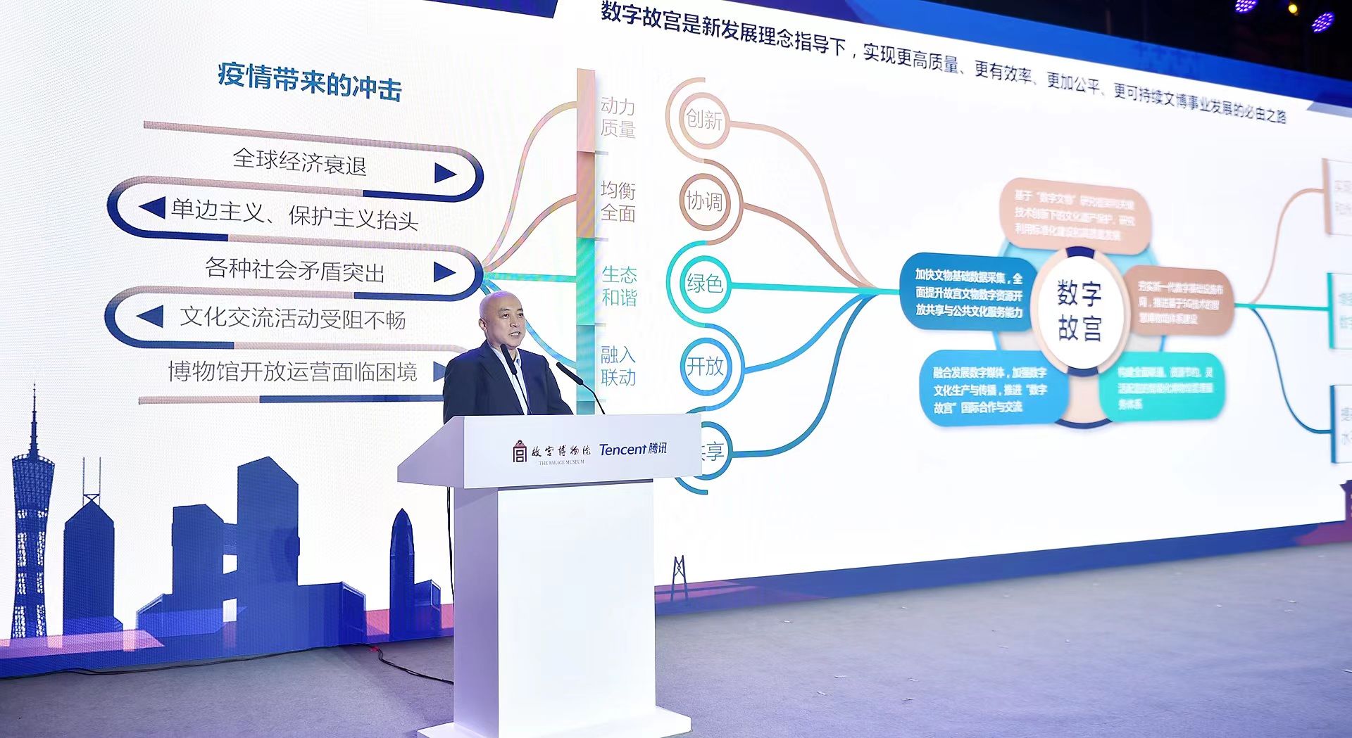 “文化+科技”國際論壇暨“故宮騰訊沉浸式數字體驗展”在深圳開幕_fororder_5