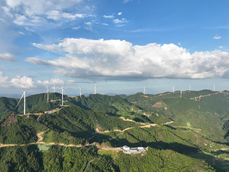 廣西鳳山縣首個風力發電項目實現全容量並網發電