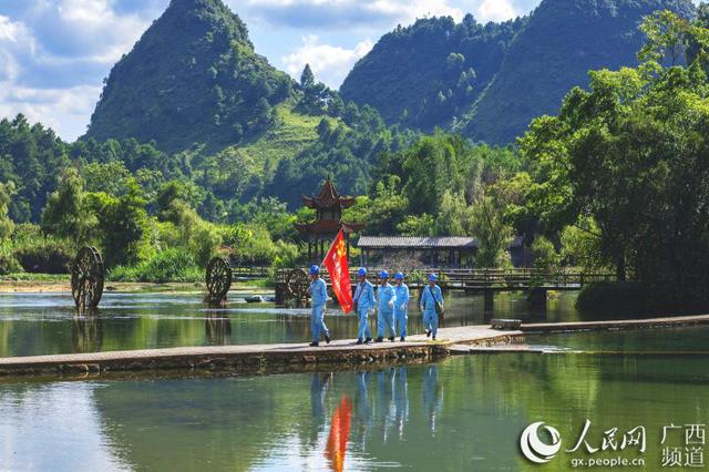 廣西靖西：鵝泉帶來好光景 旅遊扶貧美了鄉村