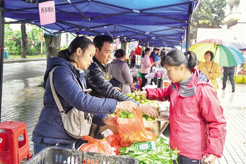 搭臺展銷農産品 持續幫扶貧困村