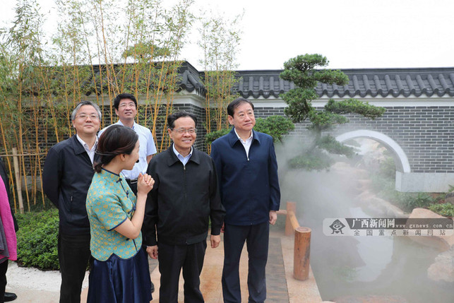 [頭條]陳武檢查邕江綜合整治和園博園項目建設