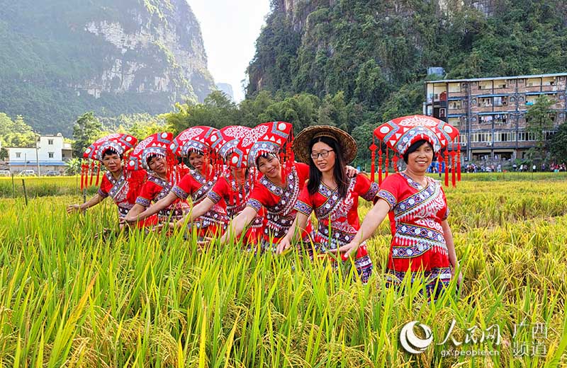 中國大新·明仕旅遊度假區豐收節開幕