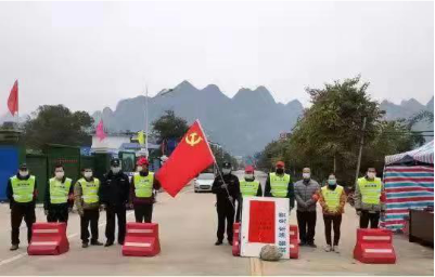 桂林雁山區：退役軍人黨員突擊隊衝在防控一線