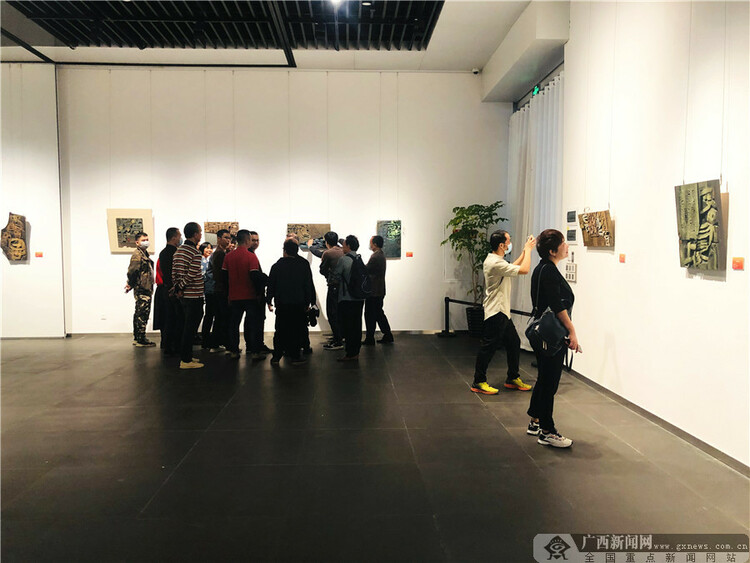 廣西首屆刻字藝術展在南寧開展