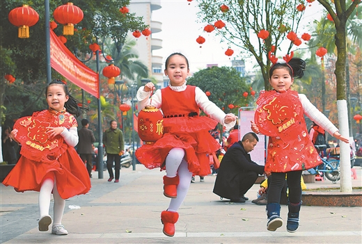 河池羅城：年味十足