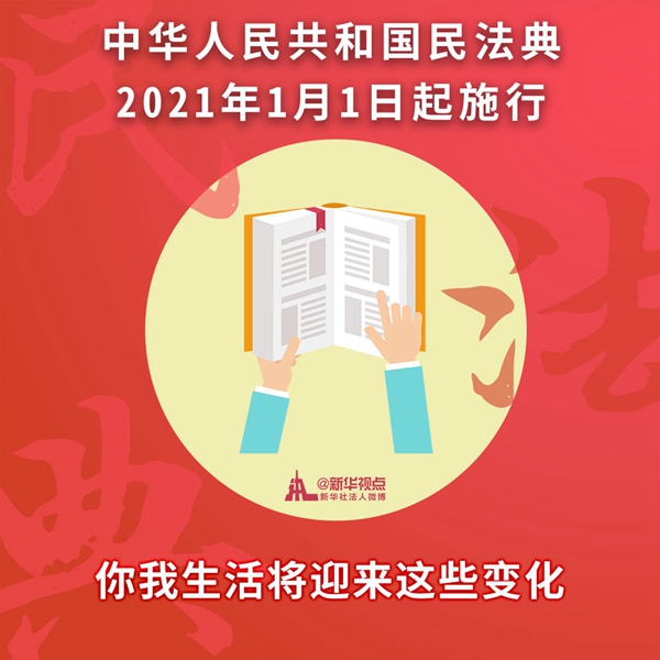 民法典來啦  2021年你的生活將有這些大不同！