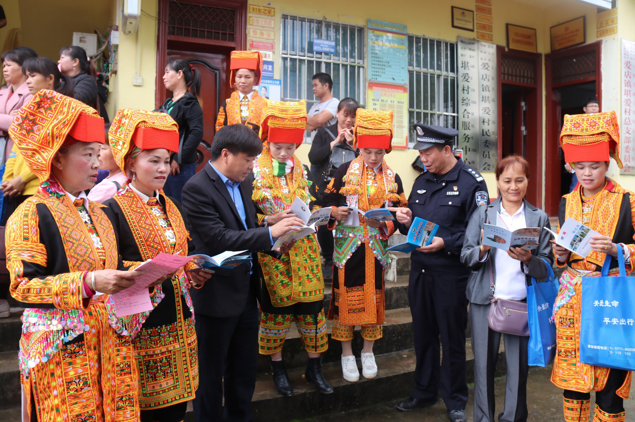 崇左寧明：打好新時代禁毒人民戰爭 提升邊關民眾禁毒意識