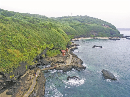 潿洲島南灣鱷魚山晉陞國家5A級旅遊景區