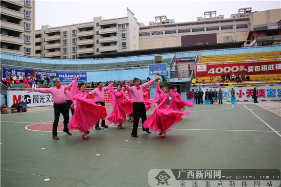 第2屆賀州市"三縣兩區"老年人交誼舞聯歡活動落幕