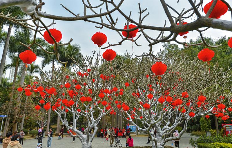 紅紅火火迎新春 平平安安過牛年