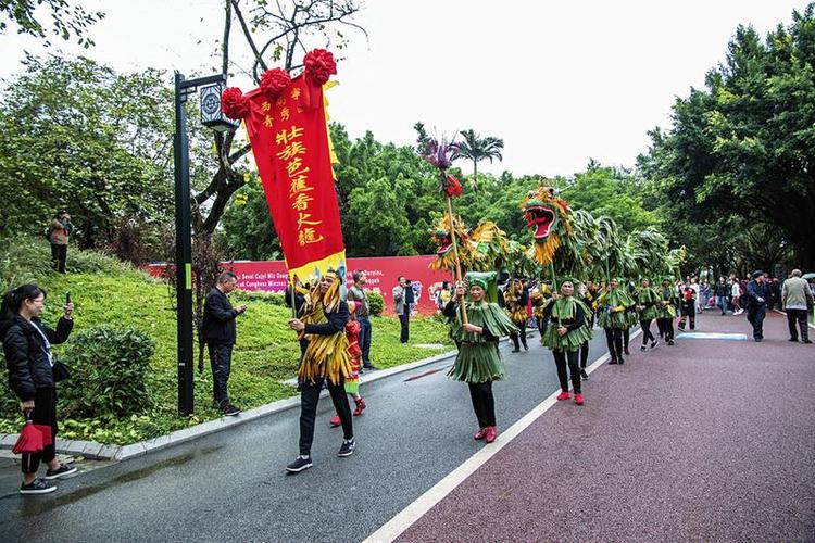 南寧青秀區：舞動“芭蕉香火龍” 延續“傳統”生命力