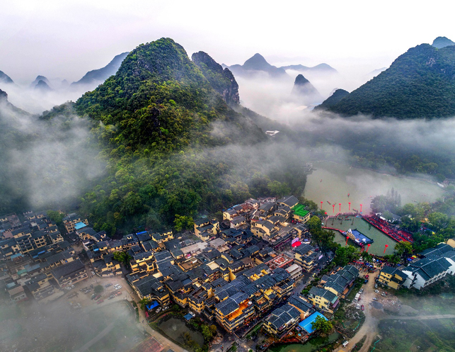 桂林蘆笛三村：都市裏的“世外桃源”