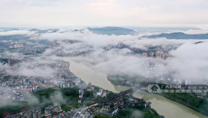 廣西三江：侗鄉雨後景色新