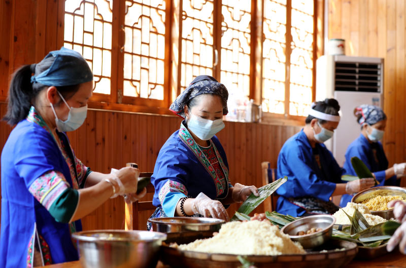 廣西三江：粽子飄香迎端午