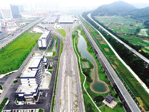 南寧軌道交通3號線心圩車輛段打造全國首個海綿車輛段