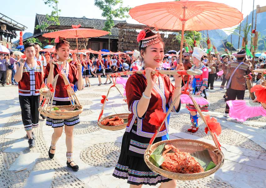 廣西融水：打造“三大名片” 留住鄉愁振興鄉村