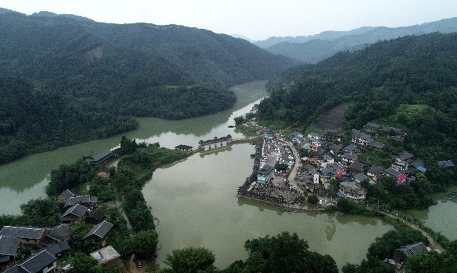 廣西融安：貧困苗族村寨“鬧魚”慶豐年