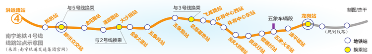 地鐵4號線熱滑成功預計年底開通 進入列車上線調試階段