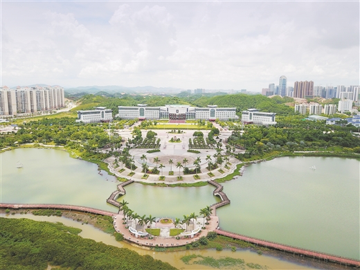 防城港全力創建公園城市 綠水青山成幸福“靠山”