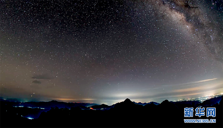 廣西：從日落到日出 60秒帶你看雲卷雲舒斗轉星移