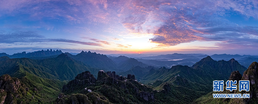 廣西：從日落到日出 60秒帶你看雲卷雲舒斗轉星移