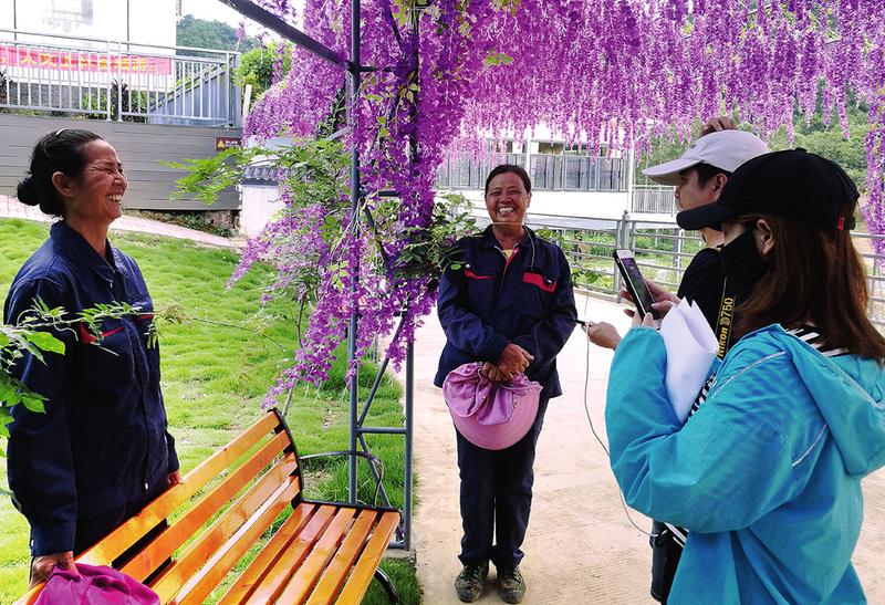 脫貧後的笑臉真好看 ——南寧上林縣巷賢鎮六聯村開發文旅扶貧産業帶農脫貧增收