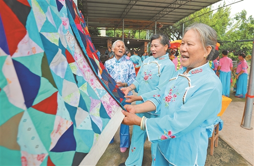 廣西：歡天喜地共度“曬衣節”