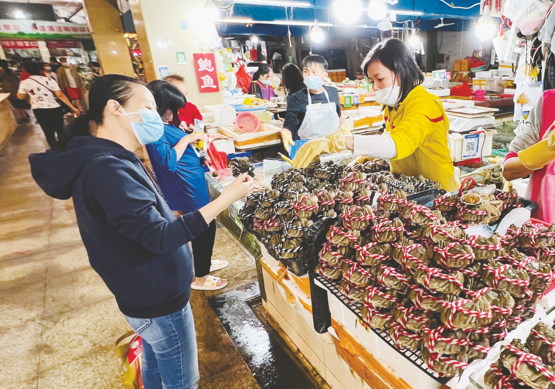 南寧應季果蔬頻上新 “菜籃子”貨多量足