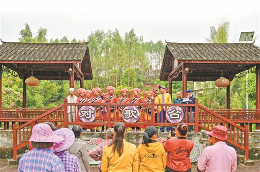 南寧市良慶區：山歌傳鄉音 唱出好日子