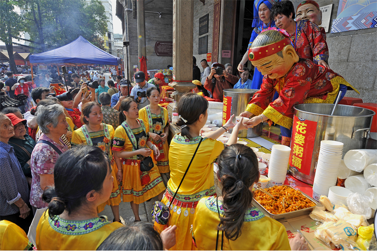 揚善送祝福 南寧市邕寧區舉辦多彩民俗活動慶蒲廟花婆節_fororder_圖片4