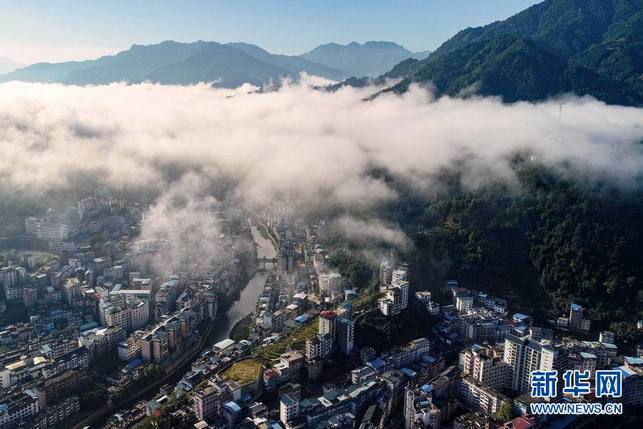 龍勝：雲霧繚繞如“天空之城”