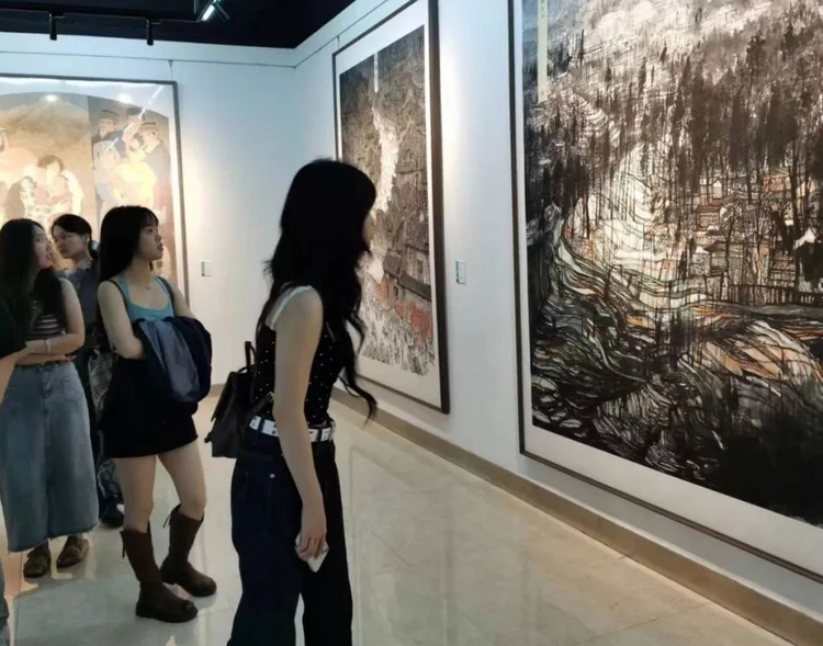 “深入基層·面向大眾——中國民族美術雙年展民族地區巡展”（廣西站）在桂林畫院舉辦_fororder_圖片3