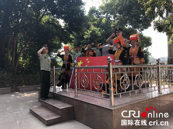 崇左寧明：軍民共懷國防心